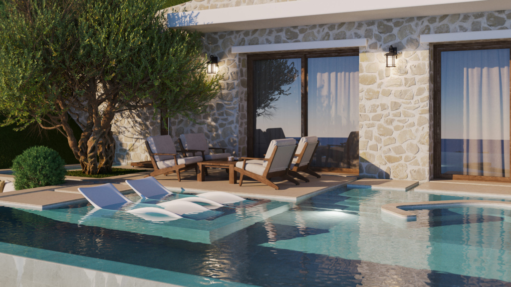 The Edge Three Bedroom Sea front Pool Villa